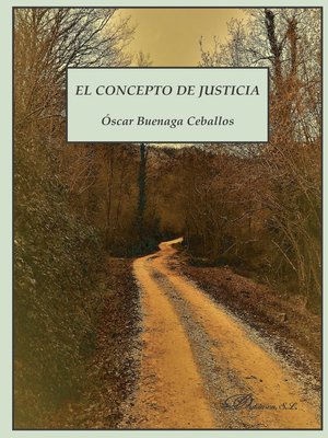 cover image of El concepto de justicia